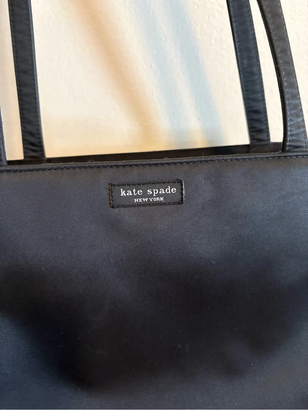 kate spade Black Nylon Shoulder Bag